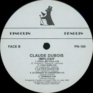 Dubois claude implosif 1983 disque face b