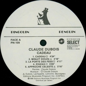Dubois claude cadeau 1988 disque face a