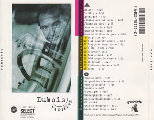 Dubois claude rencontre de r%c3%aave 1992 back