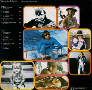 Dubois claude %c3%a0 planche ses plus grands succ%c3%a8s 1976 dos