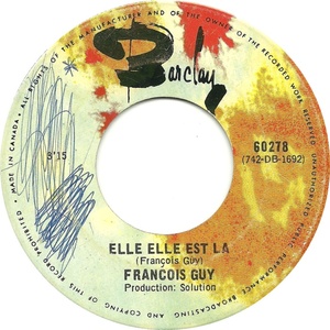 Francois guy elle elle est la barclay