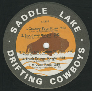 Saddle lake drifting cowboys   st label 02