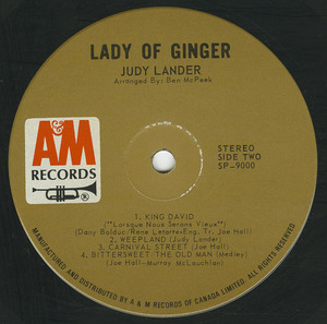 Judy lander   lady of ginger label 02