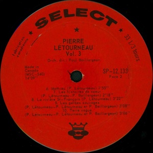 L%c3%a9tourneau pierre vol 3 mono 1965 disque face b