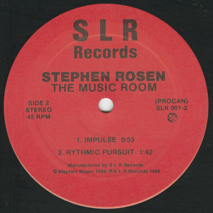 Stephen rosen   the music room label 02