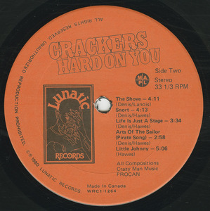 Crackers   hard on you label 02