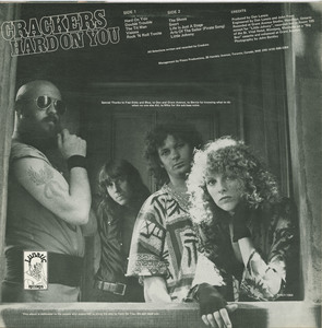 Crackers   hard on you back