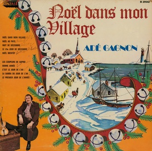 Gagnon ad%c3%a9 no%c3%abl dans mon village 1973 couverture