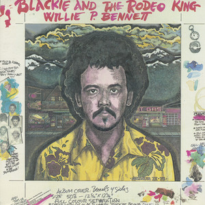 Willie p bennett   blackie and the rodeo king front