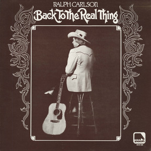 Ralph carlson back to the real thing front