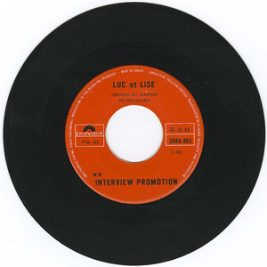 45 luc et lise cousineau   interview promotion vinyl 01
