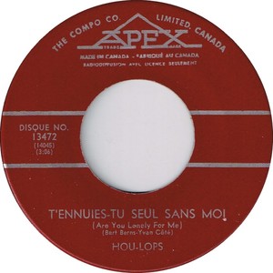 Les houlops tennuiestu seul sans moi apex a