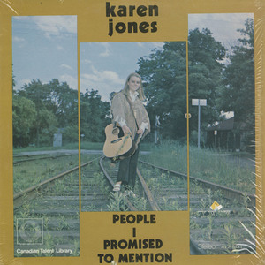 Karen jones   people i promised to mention front