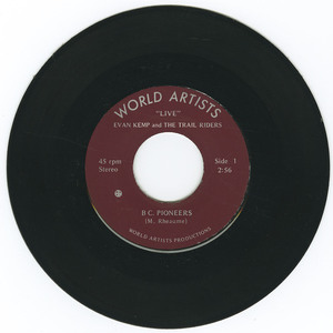 45 evan kemp and the trail riders   bc pioneers vinyl 01