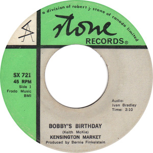 Kensington market bobbys birthday stone