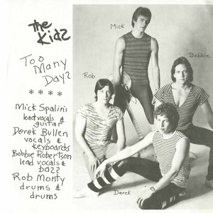 45 kids too many days pic sleeve front