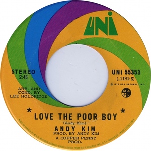 Andy kim love the poor boy uni a