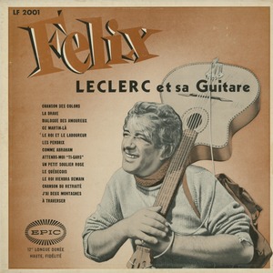 F%c3%a9lix leclerc   et ses guitar front