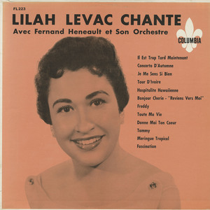 Lilah levac   chante front