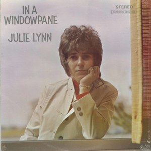 Julie lynn in a window pane front