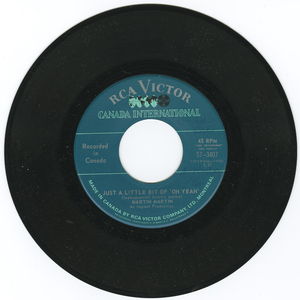 45 martin martin just a little bit of oh yeah rca victor 57 3407