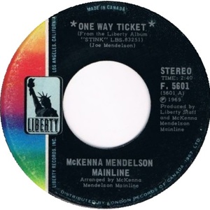 Mckenna mendelson mainline one way ticket liberty