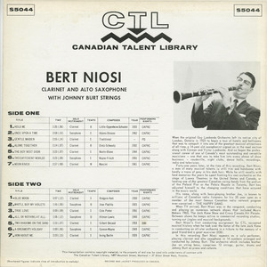 Bert niosi with johnny burt strings   st back