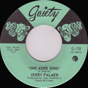 Jerry palmer one more song gaiety