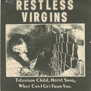 45 restless virgins television child pic sleeve front