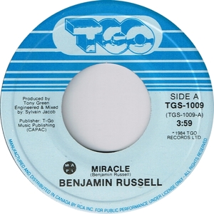 Benjamin russell miracle tgo a