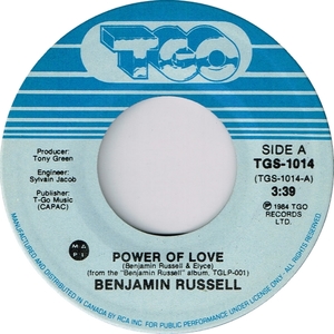 Benjamin russell power of love tgo aii