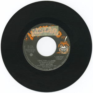 45 mary saxton love for a laugh vinyl 01