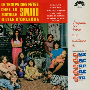 Simard la famille le temps des f%c3%aates 1972 couverture