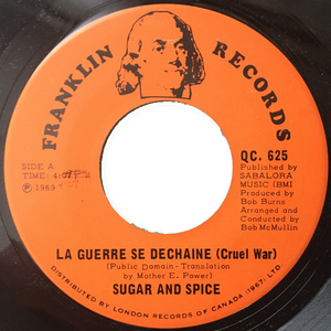 Sugar 'n' spice   la guerre se dechaine bw cruel war %28live%29 %282%29