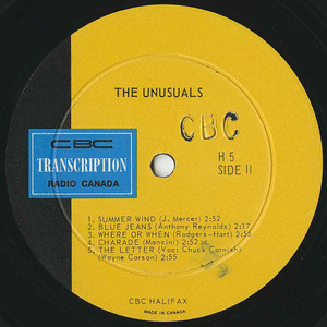 The unusuals   st %28split with davy wells%29 %28cbc h 5%29 vinyl 02
