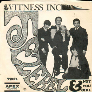 Witness inc.   jezebel bw not you girl %28picture sleeve%29