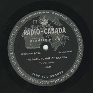 Cbc the small towns of canada val d'or quebec label