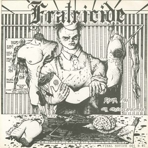 45 fratricide pic sleeve back split with mission of christ