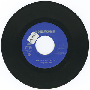 45 george nickolau orchestra   never say goodbye vinyl 01