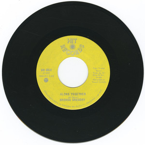 45 brenda gregory   alone together vinyl 01