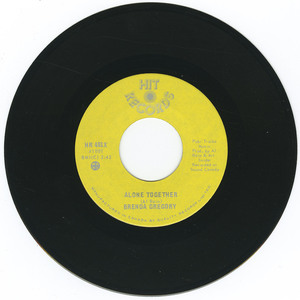 45 brenda gregory   alone together vinyl 01