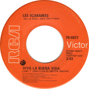Les scarabees viva la buena vida rca victor a