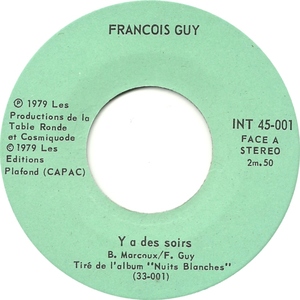 Francois guy ya des soirs interim