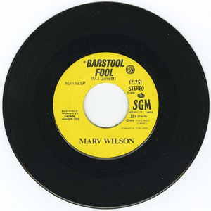 45 marv wilson barstool fool vinyl 01