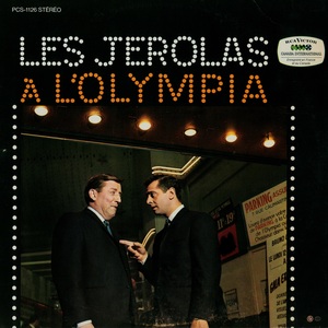 J%c3%a9rolas les %c3%a0 l'olympia st%c3%a9r%c3%a9o 1966 couverture