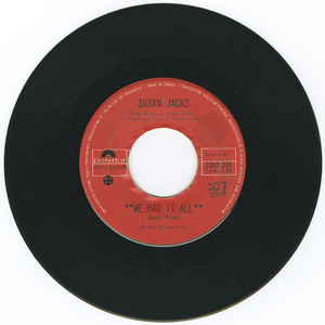 45 susan jacks   we had it all vinyl 01
