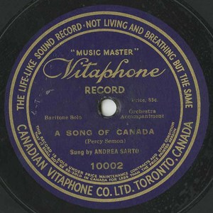 78 andrea sarto a song of canada %28vitaphone 10002%29