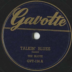 78 tex bloye talkin' blues %28gavotte gvt 124a%29