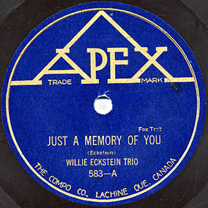 Eckstein  willie   just a memory of you squared