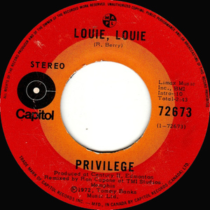 Privilege louie louie capitol